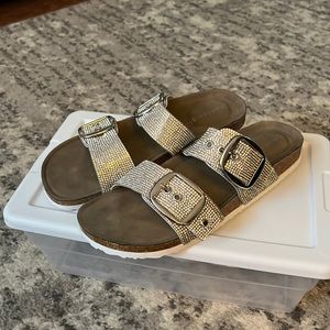 Rhinestone Birkenstock Sandals